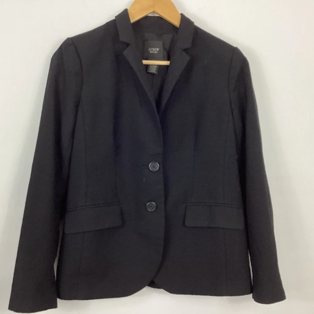 J. Crew Super 120's Wool Blazer Size 6P
